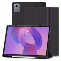 TechProtect SmartCase Pen macins priekš Lenovo Idea Tab Plus 12.1 TB-361 - Melns