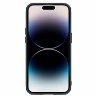 Nillkin Textured S viedtālruņa apvalks iPhone 14 Pro, bruņots vāciņš ar kameras vāciņu, zaļš
