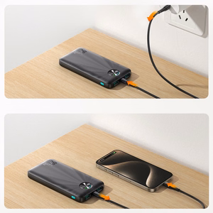 Внешний аккумулятор Joyroom (JR-PBF15) 10000mAh (2xUSB; 1xUSB-C; 22.5W) чёрный