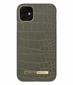 IDEAL OF SWEDEN IDACAW21-I1961-327 IPHONE 11 KHAKI CROCO maciņš