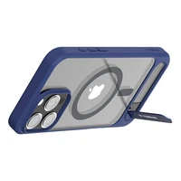 Torras Pstand serijas viedtālruņa apvalks iPhone 16 Pro - zils