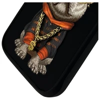 Nimmy Brilles Foršs suns viedtālruņa apvalks iPhone 16 Pro Max - melns