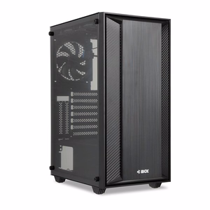iBox CETUS 906 Midi Tower melns datora korpuss