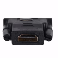 Savio CL-21 cable gender changer DVI HDMI melns
