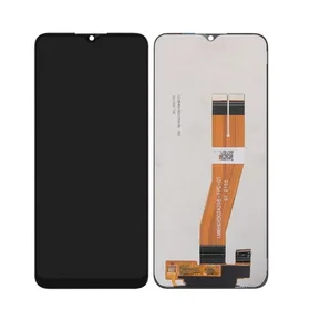 LCD ekrāns Samsung A037 A03s ar skārienekrānu melns ORG