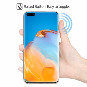 Crong Crystal Slim vāciņš ierīcei Huawei P40, caurspīdīgs