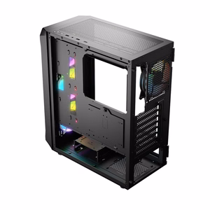 Logic PORTOS ARGB MINIDI USB 3.0 korpuss melns