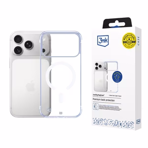 3mk Just20g MagCase apvalks iPhone 17 Pro Max - caurspīdīgs