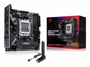ASUS ROG STRIX B850-I GAMING WIFI AMD B850 Socket AM5 mini ITX mātesplate