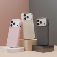 Maciņš telefonam iPhone 17 PRO Forcell F-Protect Frame Premium saderīgs ar Magsafe rozā