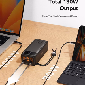 Powerbank Veger Tank Boost (W5001C) PD QC3.0 5A 130W 56000 mAh black