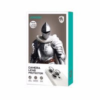 Joyroom JR-MFY0255 Aizsargstikls iPhone 16/16 Plus lēcām - melna