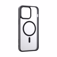 Etteri matēts Mag apvalks (m) iPhone 15 Pro 6,1 melns (m)