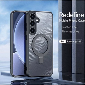 Maciņš Dux Ducis "Aimo Mag Stand" Samsung S938 S25 Ultra melns