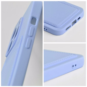 Karteņu viedtālruņa apvalks IPHONE 15 Pro violets