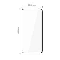 Tech-Protect Glass Fit+ 2 gabali rūdītā stikla iepakojums priekš Xiaomi Redmi Note 15 Pro 5G - Melns