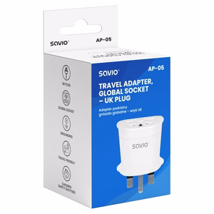 Savio AP-05 sprieguma pārveidotājs 2500 W balts