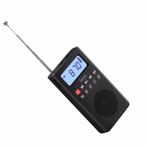 Hoco HI51 pārnēsājams radio, melns
