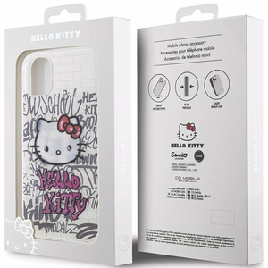 Hello Kitty IML Kitty On Bricks Graffiti чехол для iPhone 11 / Xr - белый