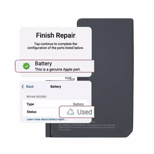 Battery Compatible With iPhone 15 Pro Max / Self-Diagnosable / Settings: Used /