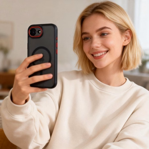 Tech-Protect MagCam Maciņš for iPhone 16E / 17E - Semi-caurspīdīgs