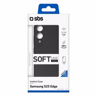 SBS Instinct apvalks Samsung Galaxy S25 Edge - melns