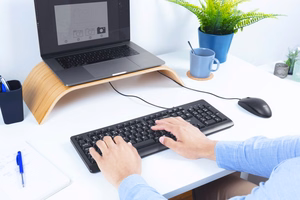 Trust Primo tastatūra USB QWERTY US English melna