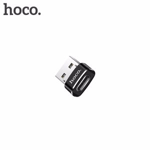 Adapteris OTG USB A uz USB C Hoco UA6 melns