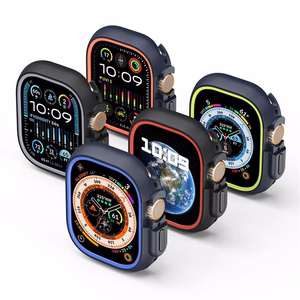 DUX DUCIS apvalks BAMO Apple Watch Ultra / Ultra 2 49 mm pusnakts pelēks