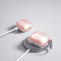 Tech-Protect FlexAir apvalks AirPods 4 - rozā