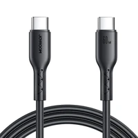 USB kabelis Joyroom SA26-CC3 USB-C uz USB-C 60W 1.0m melns