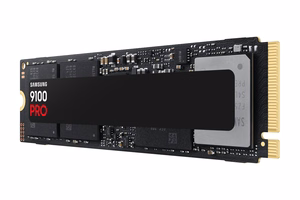 Samsung 9100 PRO 1TB SSD M.2 PCIe Gen5 NVMe, lasīšana 14700 MB/s, rakstīšana 13300 MB/s