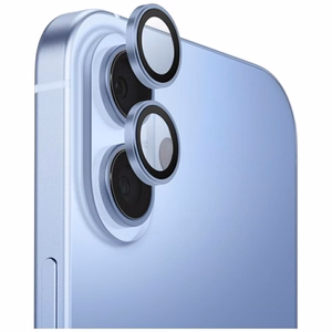 Uniq Optix Aluminum Camera Lens Protector for iPhone 17 with Applicator - Blue