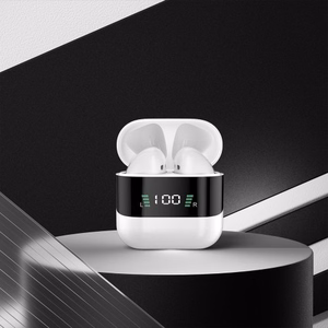 Bluetooth brīvroku iekārta Dudao U15S Balta (ar LED displeju)