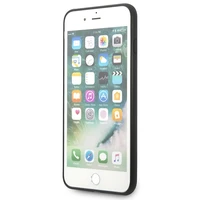 Karl Lagerfeld Saffiano Karl&Choupette Galvas viedtālruņa apvalks iPhone 7 Plus / iPhone 8 Plus - melns