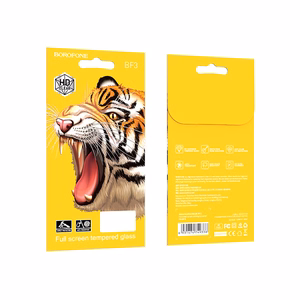 Borofone BF3 Full Screen rūdīts stikls iPhone 14 Plus