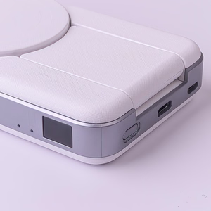 Forever bezvadu barošanas banka MATB-300 10000 mAh magnētiskā 3in1 balta