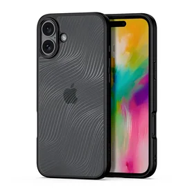 Dux Ducis Aimo iPhone 16 vāciņš - melns