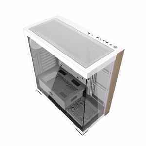 Darkflash DS900W datora korpuss bez ventilatoriem (balts)