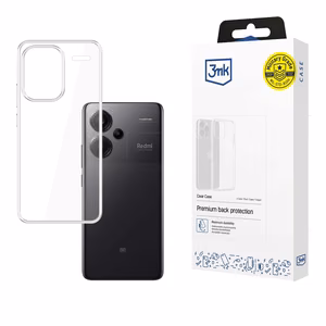 3mk Caurspīdīgs apvalks Xiaomi Redmi Note 13 Pro+ - caurspīdīgs