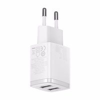 Baseus lādētājs Compact 2 x USB balts 10,5w