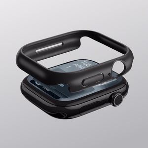 AmazingThing Minimal aizsargājošs vāciņš Apple Watch Series 11 42mm - Melns