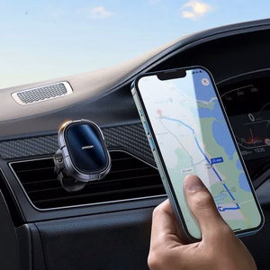 Automašīnas turētājs Joyroom JR-ZS311 pelēks (magnētisks / gaisa restes)