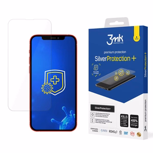 3mk SilverProtection+ pretmikrobu triecienizturīga ekrāna aizsargplēve ierīcei iPhone 13 / 13 Pro