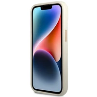 Guess GUHCP14MHGCRHS iPhone 14 Plus 6.7 "sudraba/sudraba cietais apvalks Croco Collection