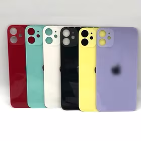 Aizmugurējais vāks saderīgs ar iPhone 11 / sarkans / (Lielāks caurums) / HQ
