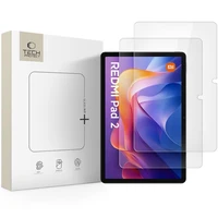 Tech-Protect Glass Fit+ komplekts (2 gab.) ar temperētu stiklu paredzēts Xiaomi Redmi Pad 2 11.0 / SE 11.0 - caurspīdīgs