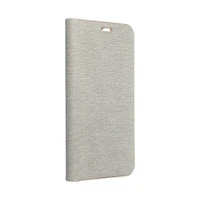LUNA Book Gold viedtālruņa apvalks SAMSUNG A13 5G / A04S sudraba