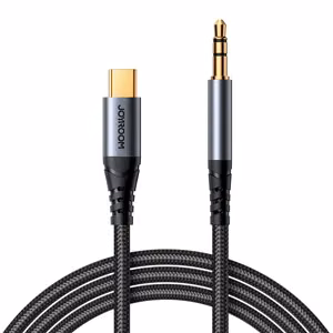 Joyroom SY-A07 аудио адаптер USB-C на 3.5mm 1.2м - чёрный