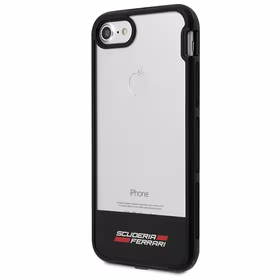Ferrari Racing Shield viedtālruņa apvalks iPhone 7 / 8 / SE 2020 / SE 2022 - Daļēji caurspīdīgs